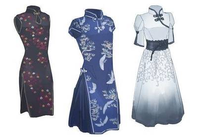 旗袍元素的现代演绎 从传统服饰到时尚素材的华丽转身